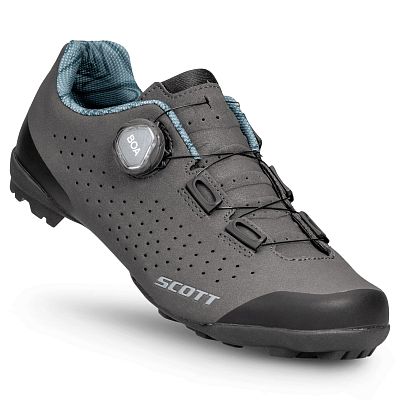 Превью  Велоботинки гревел SCOTT Gravel Pro Lady Dark Grey/Light Green